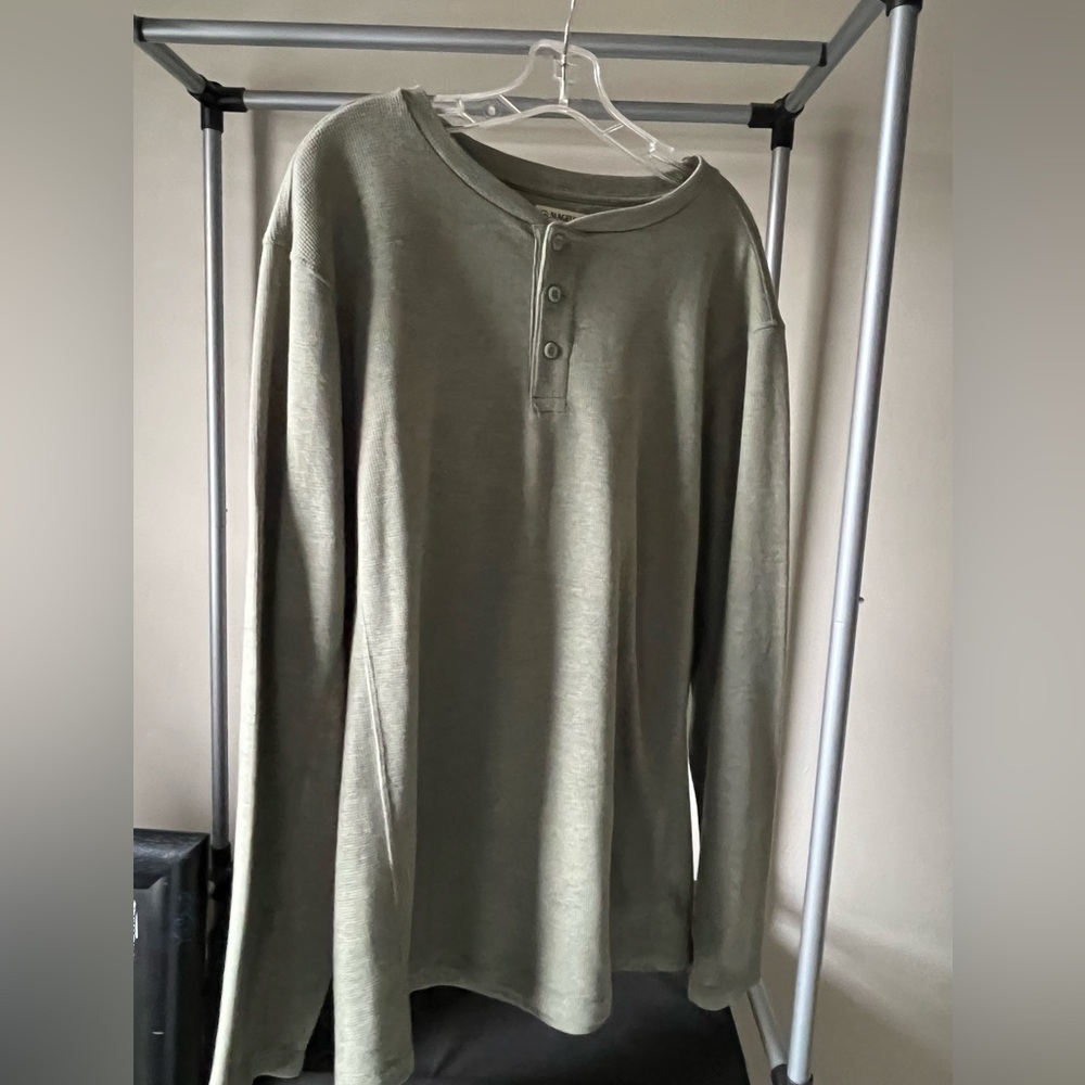 Men’s long sleeve polo